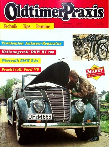 Deckblatt Oldtimer Praxis (12/1991)